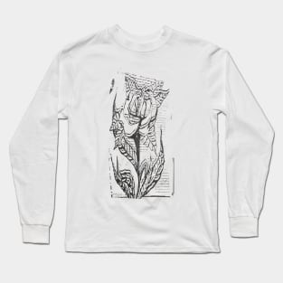 Rose Transparency Long Sleeve T-Shirt